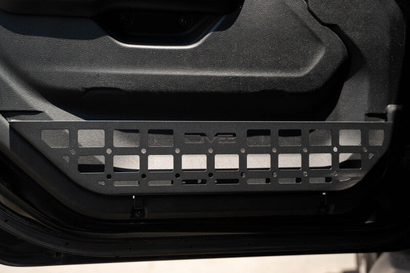 DV8 Offroad 2018+ Jeep Wrangler JL/Gladiator JT Slim Front Door Molle Pockets Exterior Trim DV8 Offroad