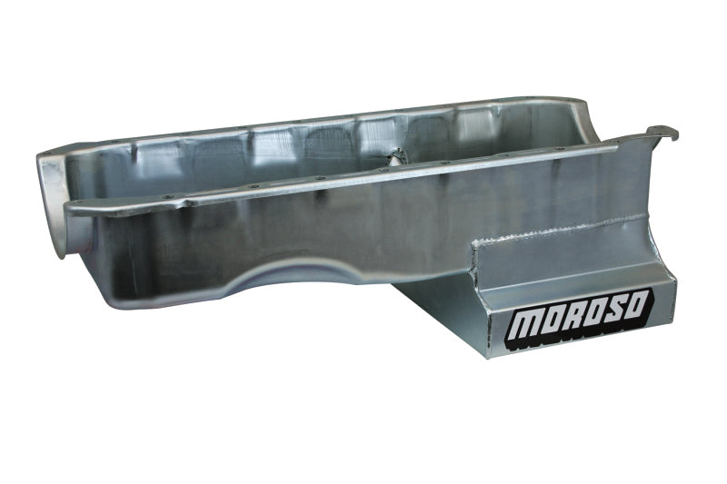 Moroso Chevrolet Big Block Mark IV Stroker Wet Sump 6qt 8in Steel Oil Pan Oil Pans Moroso