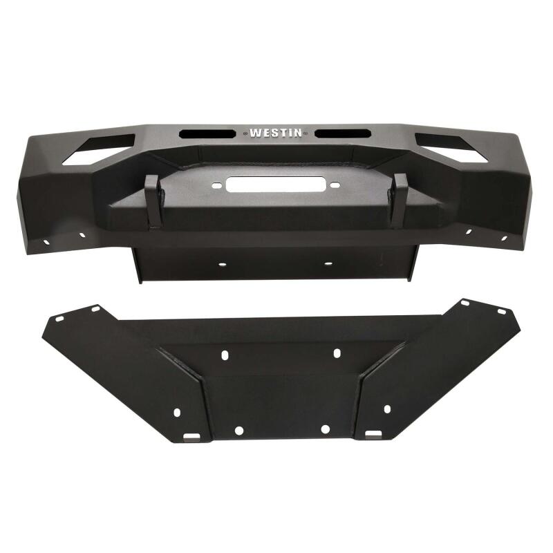 Westin 22-23 Toyota Tundra Pro-Series Front Bumper - Textured Black Bumpers - Steel Westin