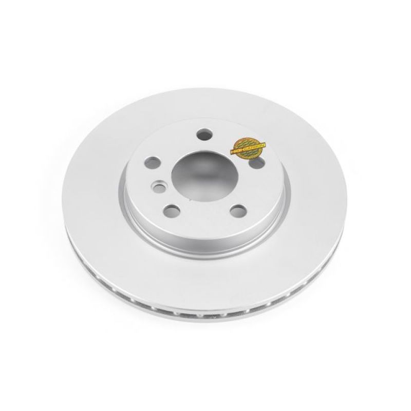 Power Stop 14-19 Mini Cooper Front Evolution High Carbon Geomet Coated Rotor Brake Rotors - OE - Cryo PowerStop