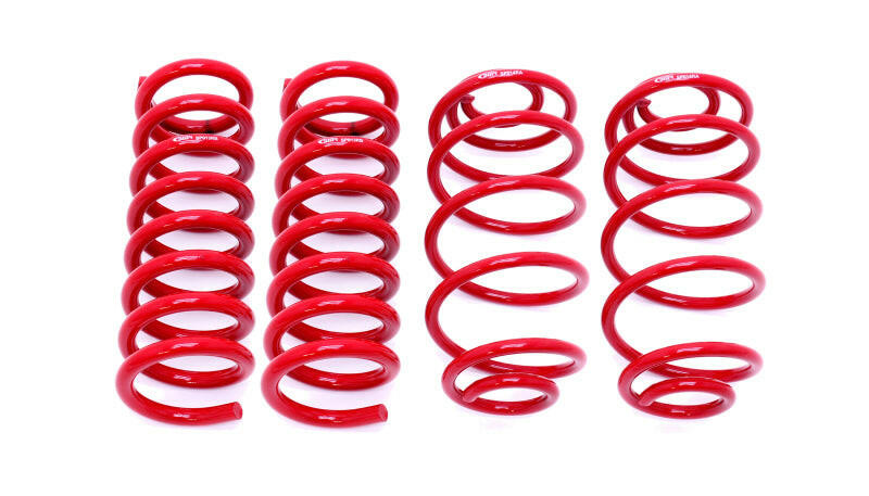 BMR 67-72 A-Body Lowering Spring Kit (Set Of 4) - Red Lowering Springs BMR Suspension