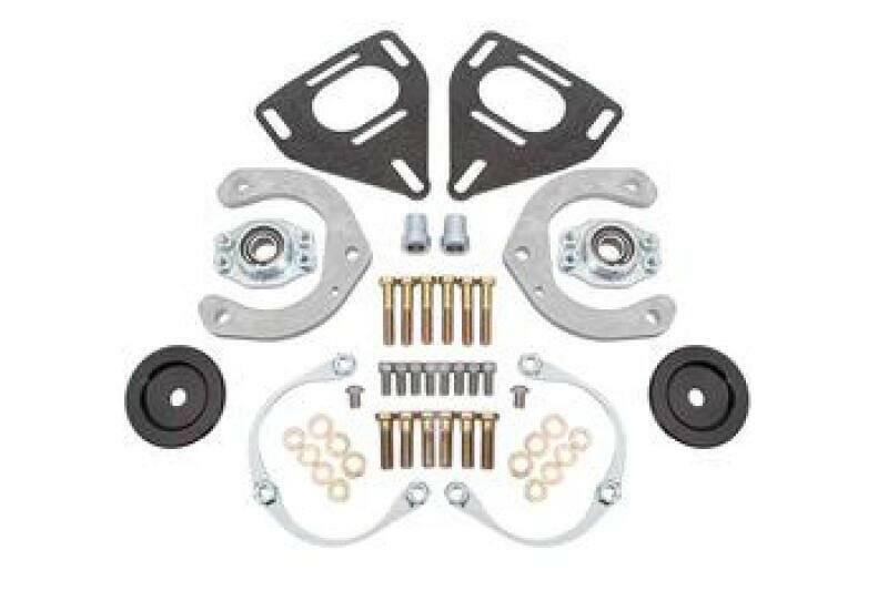 BMR 16-24 Chevrolet Camaro Caster Camber Plates (Coil-Over Only) - Black Hammertone Shock Mounts & Camber Plates BMR Suspension