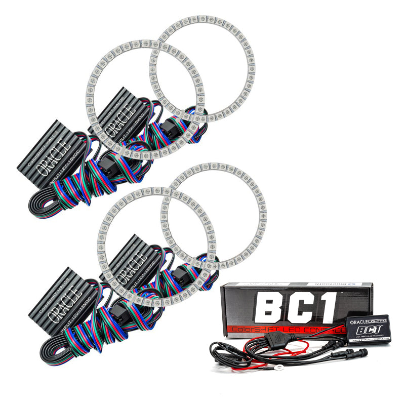 Oracle Maserati GranTurismo 07-14 Halo Kit - ColorSHIFT w/ BC1 Controller Headlights ORACLE Lighting