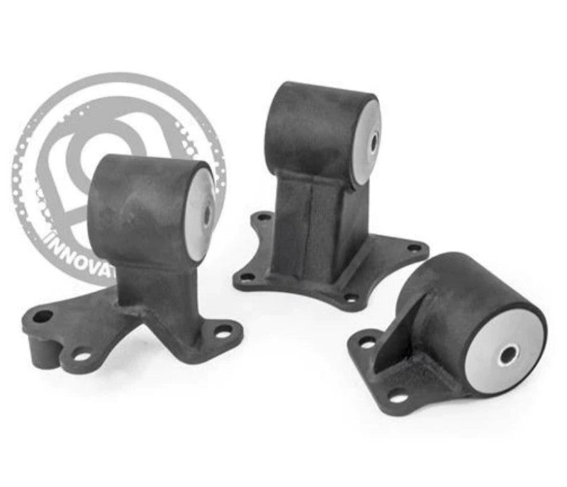 Innovative 94-97 Accord H/F Series Black Steel Mounts 75A Bushings (Auto to Manual) Engine Mounts Innovative Mounts
