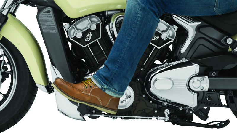 Kuryakyn Mid Controls 15 and Up Scout Models Excluding Bobbers Black Footpegs Kuryakyn