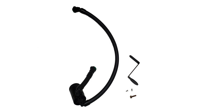 J&L 24+ Ford Mustang 5.0L (w/ Whipple Supercharger) Oil Separator - 3.0 CCV Side Black Anodized Oil Separators J&L