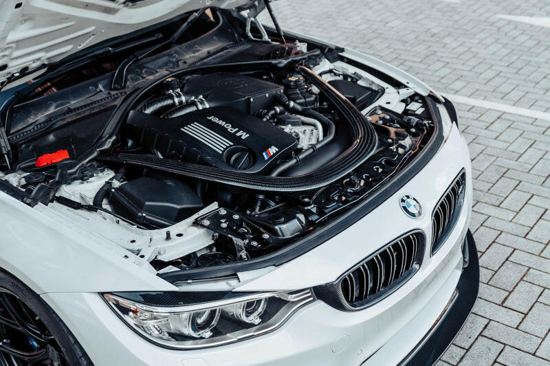 CSF 2014+ BMW M3/M4 (F8X) Top Mount Charge-Air-Cooler - Crinkle Black Intercoolers CSF