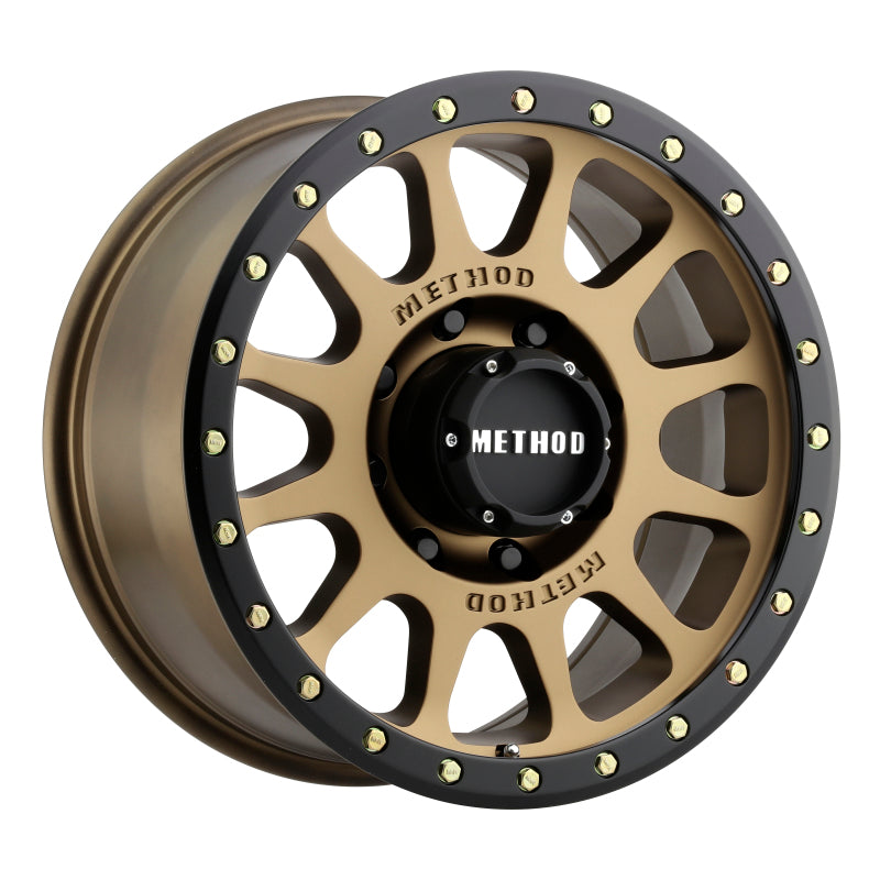 Method MR305 NV 20x10 -18mm Offset 8x170 130.81mm CB Bronze Wheel Wheels - Cast Method Wheels