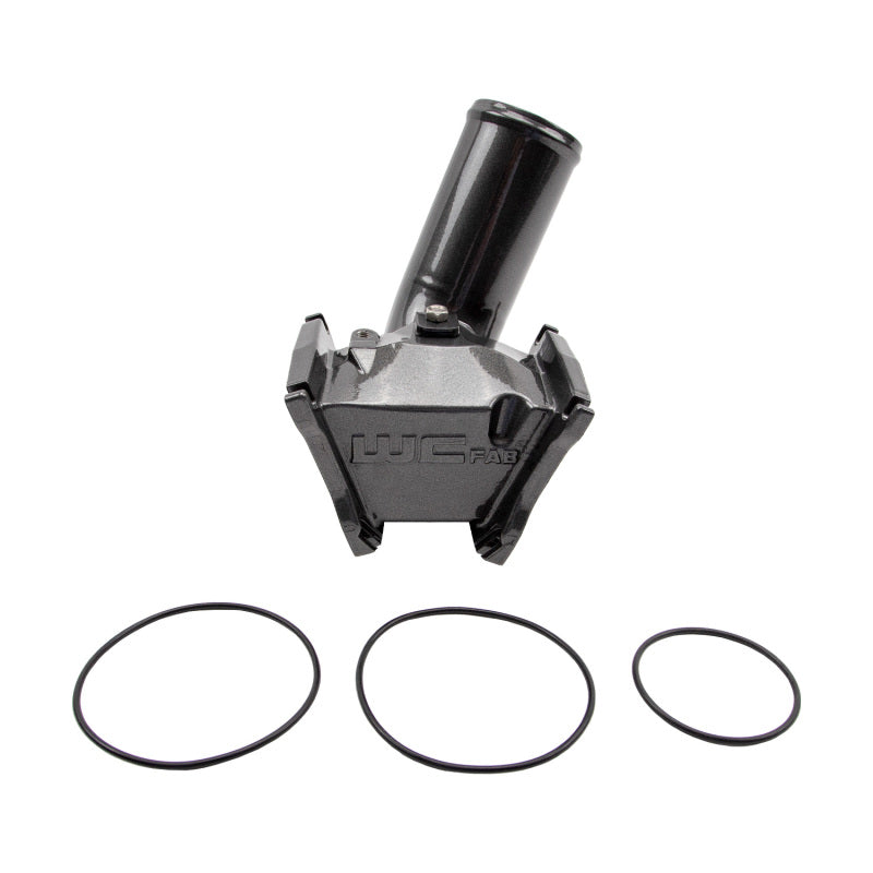 Wehrli Duramax LBZ/LMM 3in. Y-Bridge (Bridge Only) - Raw Finish Intake Elbows Wehrli