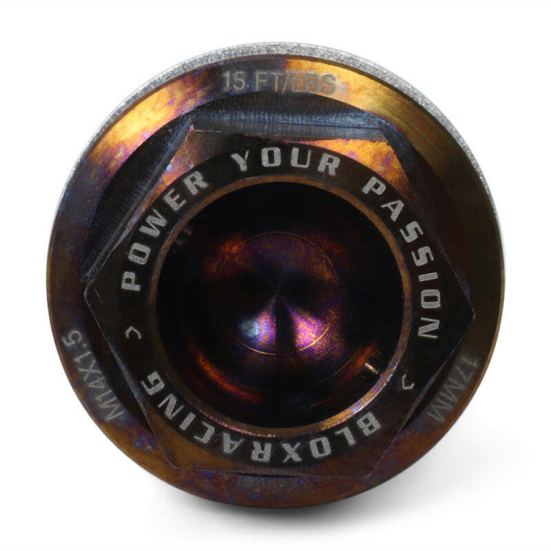 BLOX Racing Titanium Magnetic Oil Drain Plug - Honda M14X1.5 Drain Plugs BLOX Racing