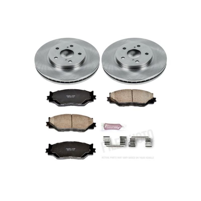 Power Stop 06-15 Lexus IS250 Front Autospecialty Brake Kit Brake Kits - OE PowerStop