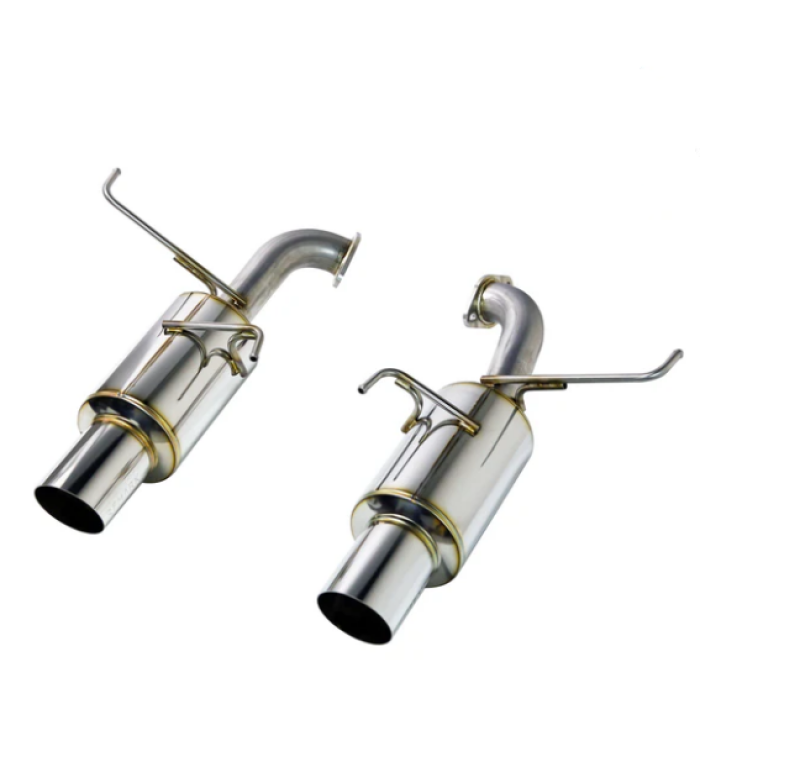 REMARK 2022+ Subaru WRX VB Axleback Exhaust - Dual R1 Spec Stainless Axle Back Remark