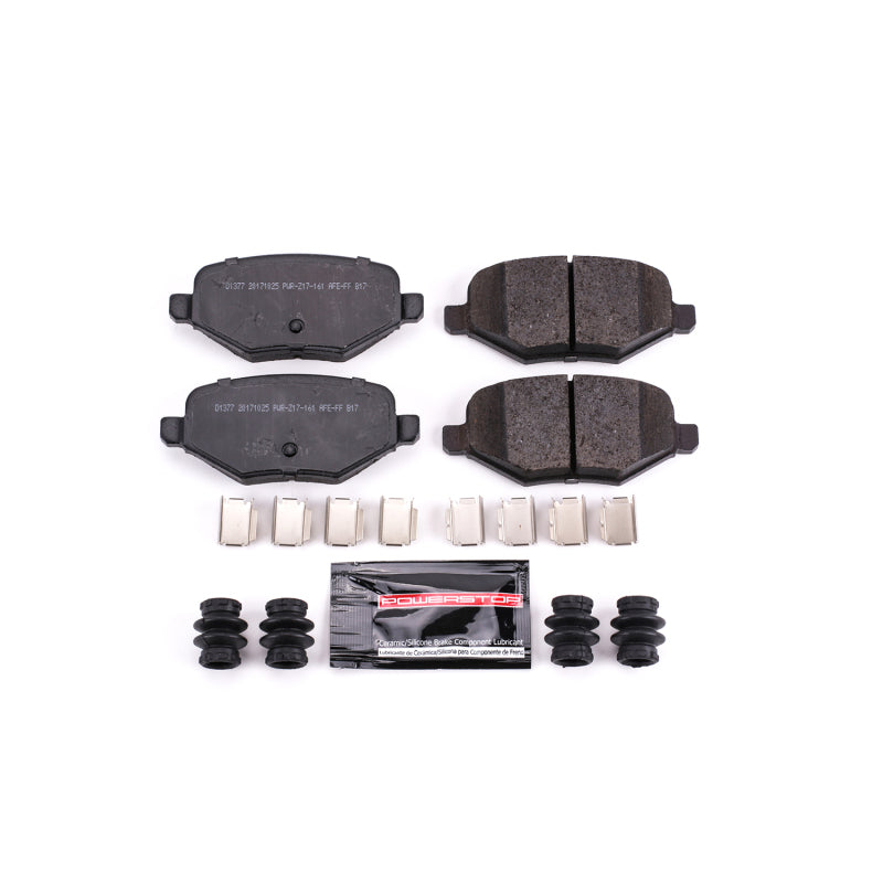 Power Stop 11-13 Ford Edge Rear Z23 Evolution Sport Brake Pads w/Hardware Brake Pads - Performance PowerStop
