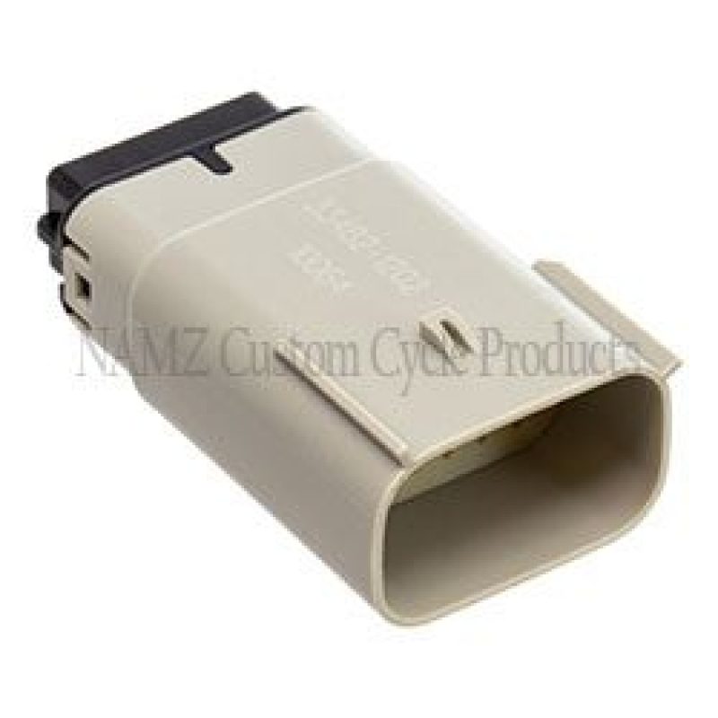 NAMZ 07-23 V-Twin Glide Right Handlebar Control Molex MX-150 12-Position Male Connector - Black Wiring Connectors NAMZ