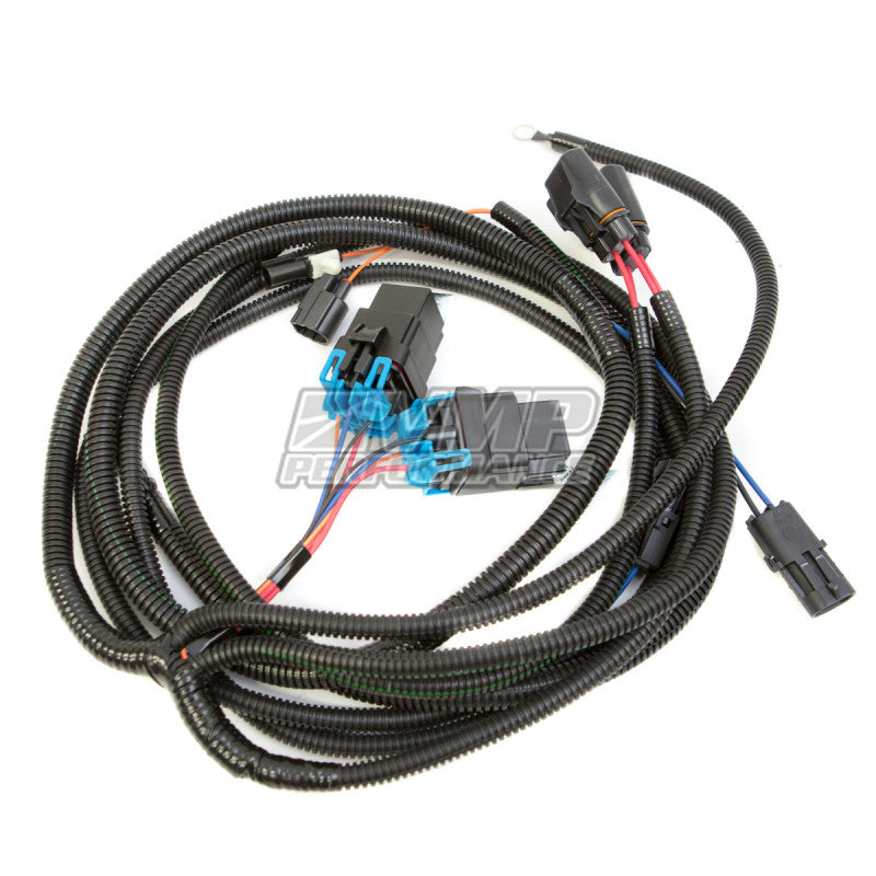 VMP Performance 11-14 Coyote 5.0L Heat Exchanger Fan/Pump Harness - Dual Relay Cooling Packages VMP Performance