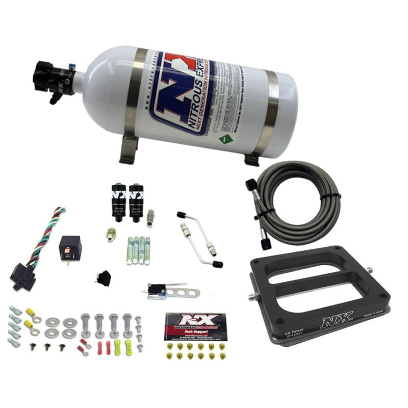 Nitrous Express Dominator Hitman Plus Nitrous Kit (50-200HP) w/10lb Bottle Nitrous Systems Nitrous Express