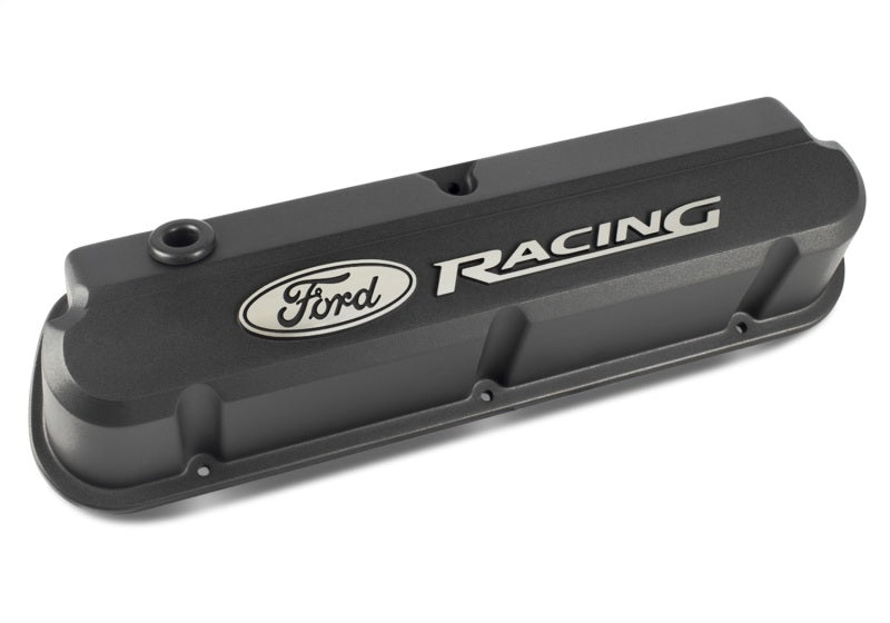 Ford Racing 289-351 Slant Edge Black Valve Cover Valve Covers Ford Racing