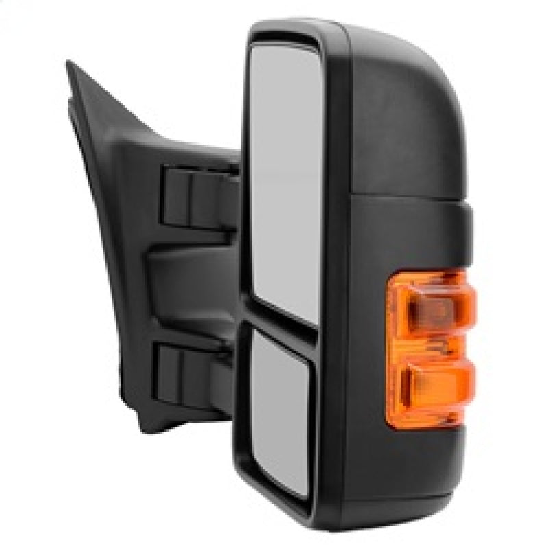 xTune Ford Superduty 99-14 Manual Extendable Manual Adjust Mirror Amber- Right MIR-FDSD08S-MA-AM-R Side Mirrors SPYDER