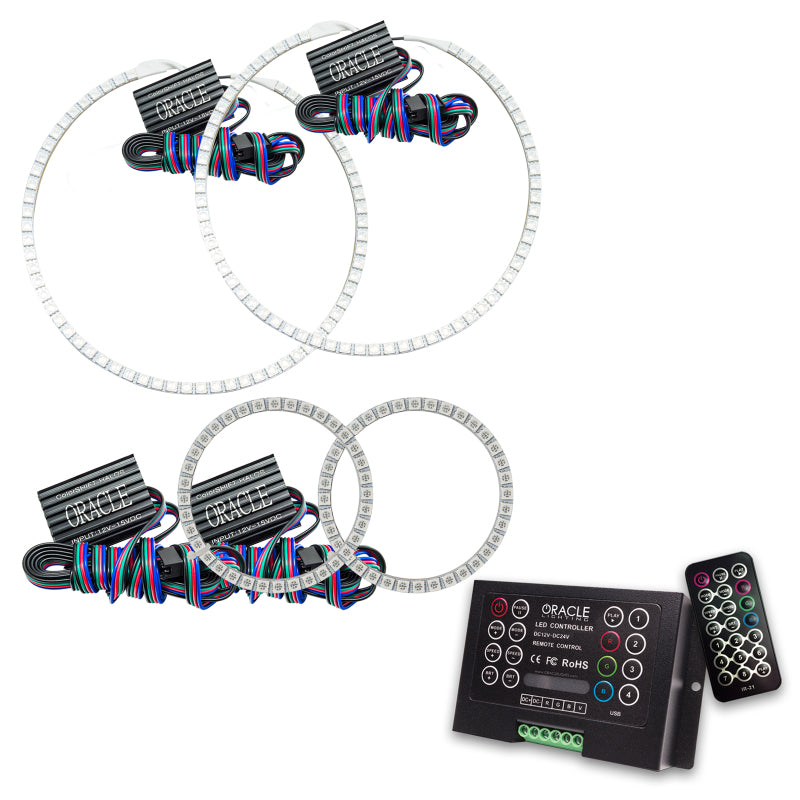 Oracle Pontiac G8 08-10 Halo Kit - ColorSHIFT w/ 2.0 Controller Headlights ORACLE Lighting