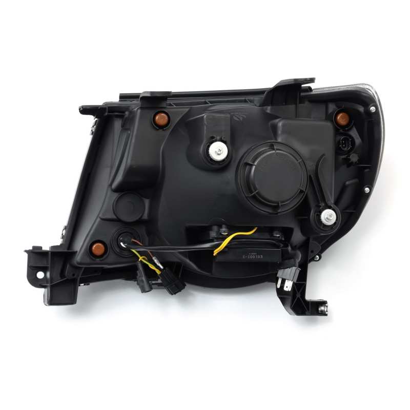 AlphaRex 05-11 Toyota Tacoma PRO-Series Projector Headlights Plank Style Design Chrome w/DRL Headlights AlphaRex