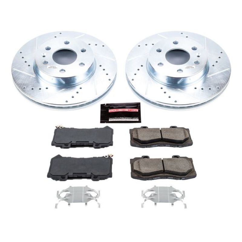 Power Stop 15-18 Chevrolet Colorado Front Z23 Evolution Sport Brake Kit Brake Kits - Performance D&S PowerStop