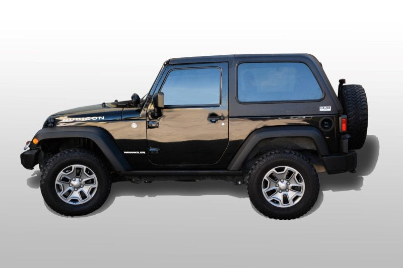 DV8 Offroad 07-18 Jeep Wrangler JK 2 Piece Fast Back Hard Top 2 Door (Dropship Only) Roofs DV8 Offroad