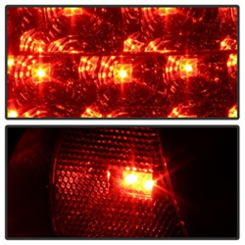 Spyder Pontiac Grand AM 99-05 LED Tail Lights Black ALT-YD-PGAM99-LED-BK Tail Lights SPYDER