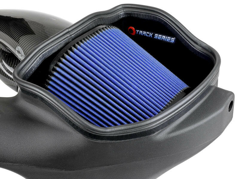 aFe 17-20 Ford F-150/Raptor Track Series Carbon Fiber Cold Air Intake System With Pro 5R Filters Cold Air Intakes aFe