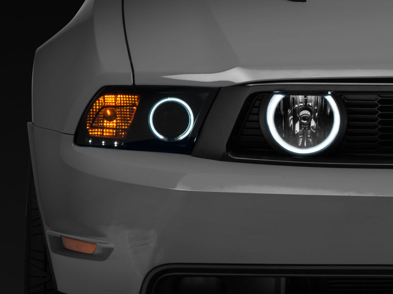 Raxiom 05-12 Ford Mustang GT LED Halo Fog Lights (Chrome) Headlights Raxiom