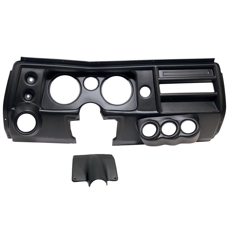 Autometer 1968 Chevrolet Chevelle W/ Vent Direct Fit Gauge Panel 5in x2 / 2-1/16in x4 Performance Monitors AutoMeter
