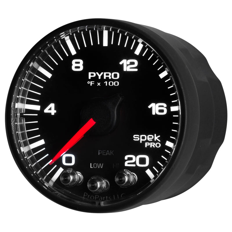 Autometer Spek-Pro 52.4mm 0-2000F Digital Stepper Motor Pyrometer Gauge Gauges AutoMeter