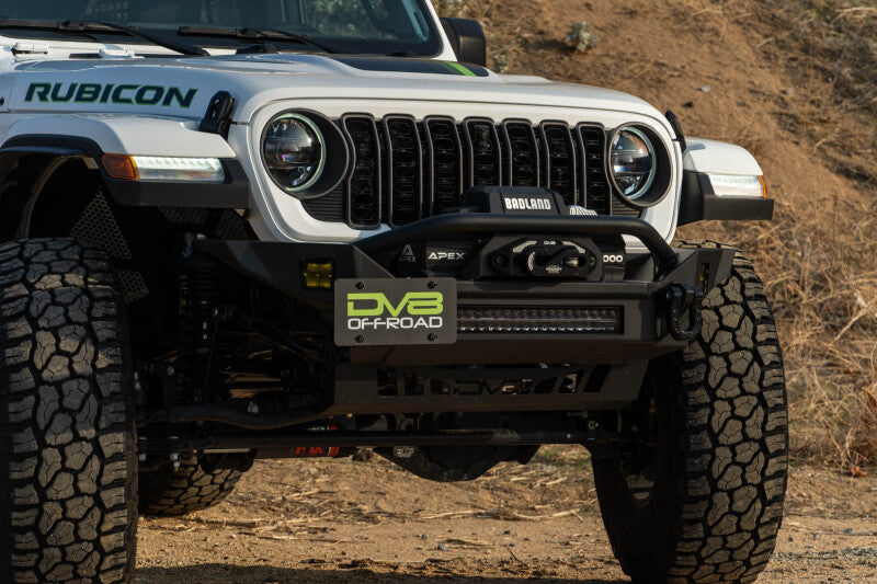 DV8 Offroad Universal Quick Release D-Ring License Plate Mount License Plate Relocation DV8 Offroad