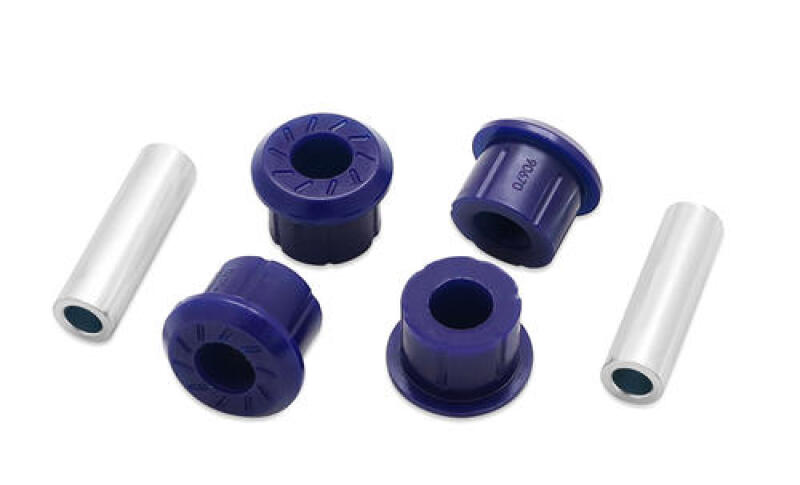 SuperPro 99-21 Chevrolet Silverado 1500 2WD Rear Upper Leaf Spring Shackle Bushing Kit Bushing Kits Superpro