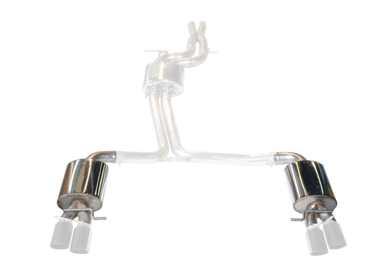 AWE Tuning Audi B8.5 S4/S5 3.0T Track to Touring Edition Conversion Kit (for Kits w/102mm Tips) Catback AWE Tuning