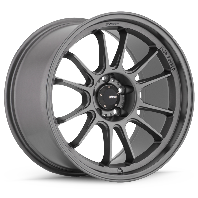 Konig Hypergram 15x7.5 4x100 ET35 Matte Grey Wheels - Cast Konig