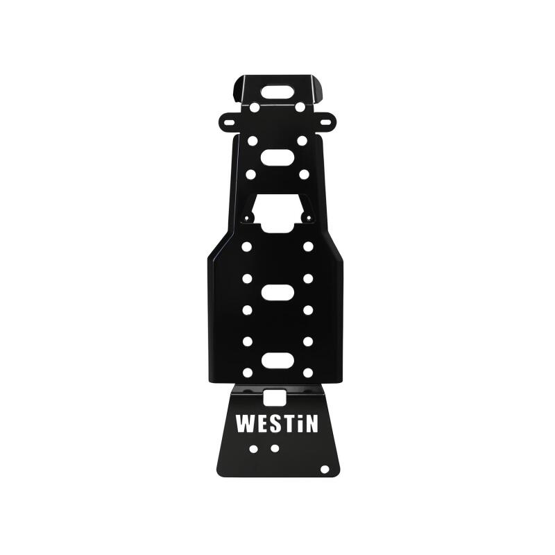 Westin/Snyper 07-11 Jeep Wrangler Transmission Pan Skid Plate - Textured Black Skid Plates Westin