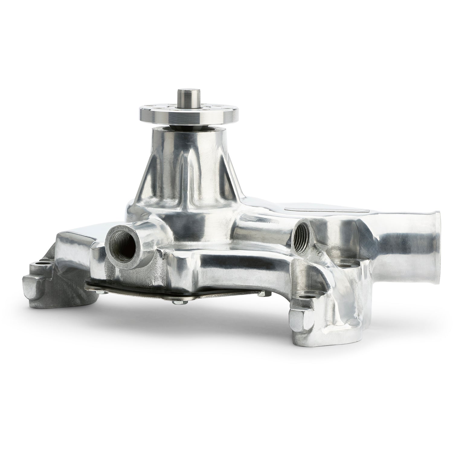 SBC Aluminum Water Pump Short Polished Engine Water Pump Proform