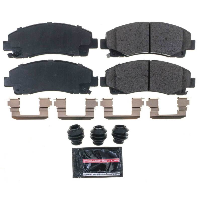 Power Stop 09-14 Acura TL Front Z23 Evolution Sport Brake Pads w/Hardware Brake Pads - Performance PowerStop
