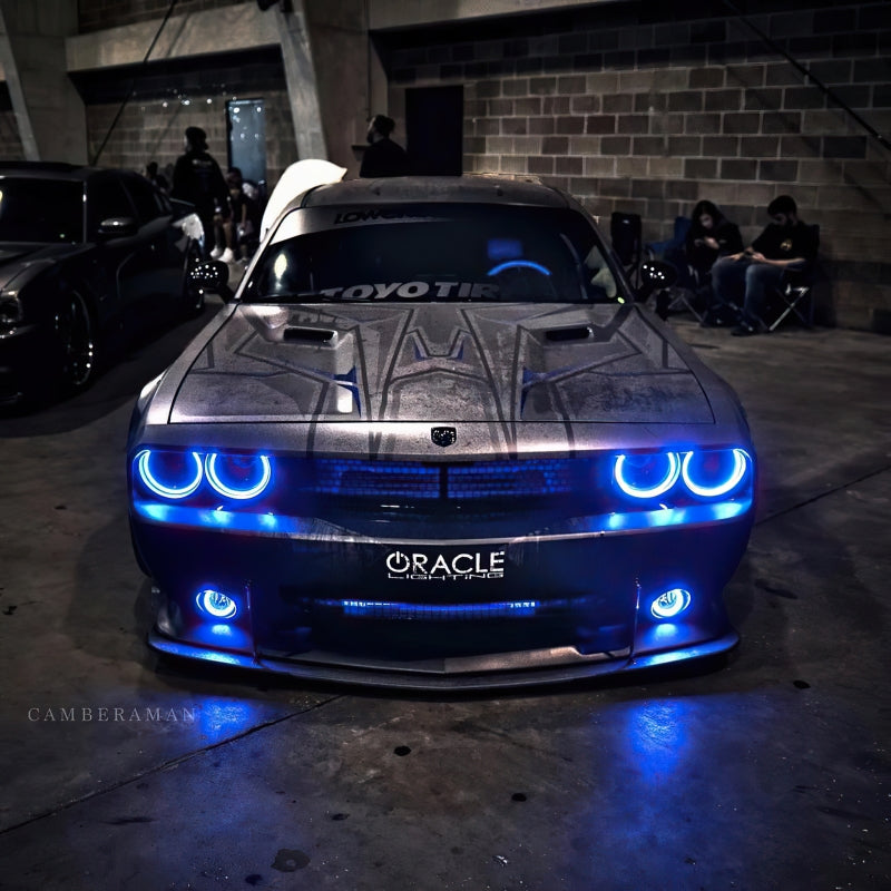 Oracle 0814 Dodge Challenger Dynamic Surface Mount Headlight/Fog Light Halo Kit COMBO Fog Lights ORACLE Lighting