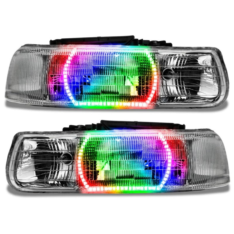 Oracle 00-06 Chevy Tahoe/GMC Yukon SMD HL - ColorSHIFT w/ BC1 Controller Headlights ORACLE Lighting