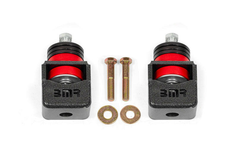 BMR Chevy SS and Pontiac G8 Motor Mount Kit (Polyurethane) Black Hammertone Engine Mounts BMR Suspension