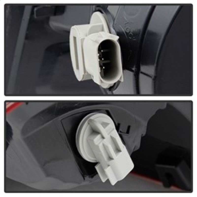 xTune Dodge Ram 1500 09-15 OEM Style Tail Lights Dark Red ALT-JH-DR09-OE-RSM Tail Lights SPYDER