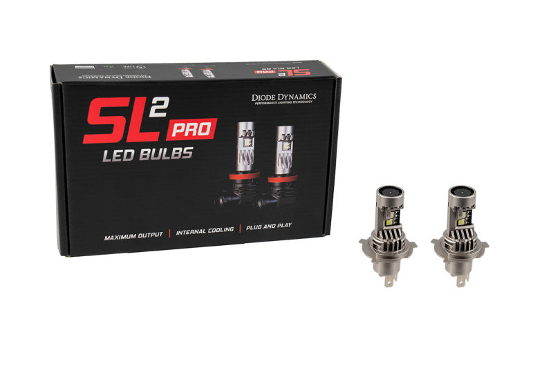 Diode Dynamics H4 White SL2 Pro LED Bulbs (Pair) Bulbs Diode Dynamics