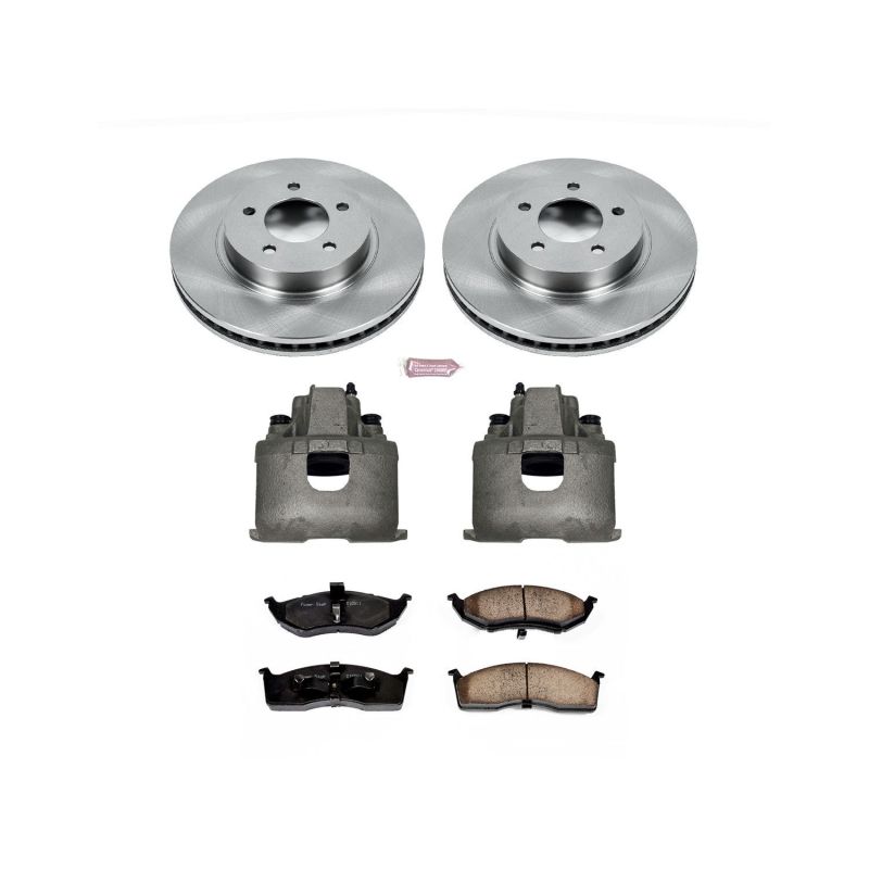 Power Stop 99-04 Chrysler 300M Front Autospecialty Brake Kit w/Calipers Brake Kits - OE PowerStop
