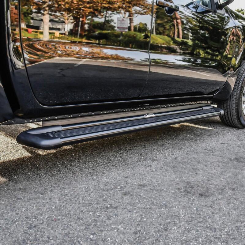Westin Sure-Grip Aluminum Running Boards 79 in - Black Running Boards Westin