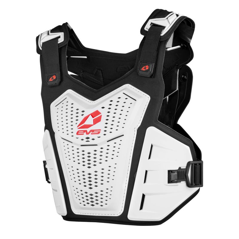 EVS F1 Roost Deflector White/Red - Large/XL Body Protection EVS