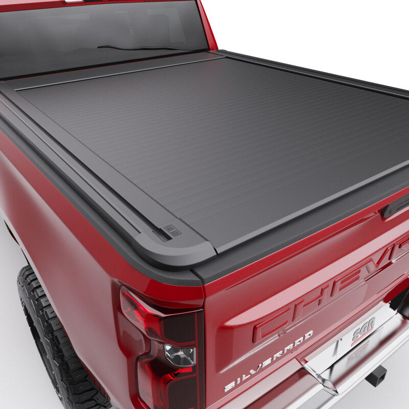 EGR 19-24 Chevrolet Silverado / 20-24 GMC Sierra 1500 6.5ft Bed RollTrac Electric Tonneau Cover Bed Covers - Folding EGR