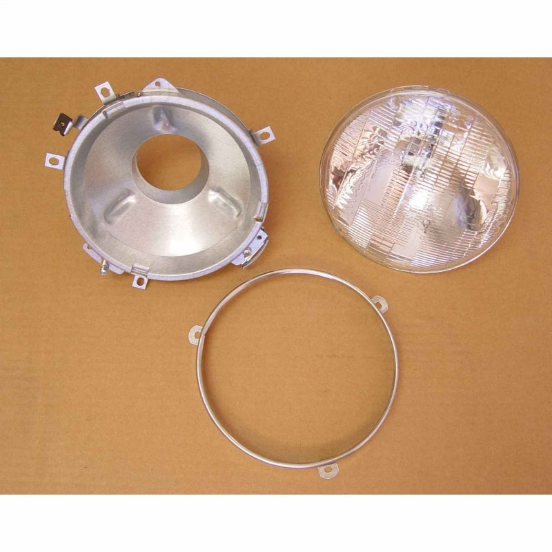 Omix Headlight Assembly With Bulb 72-86 Jeep CJ Models Headlights OMIX