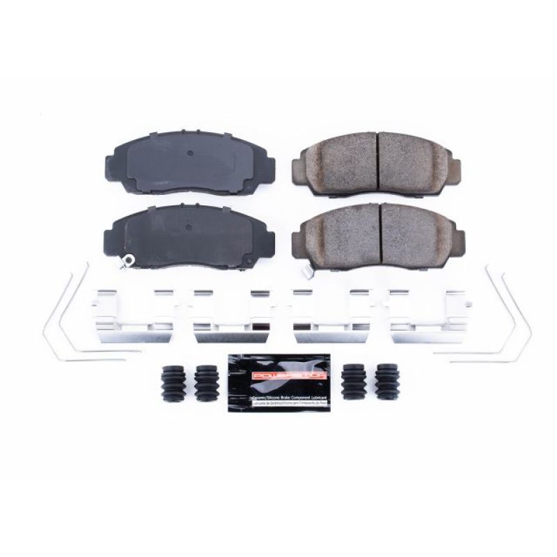 Power Stop 11-14 Acura TSX Front Z23 Evolution Sport Brake Pads w/Hardware Brake Pads - Performance PowerStop
