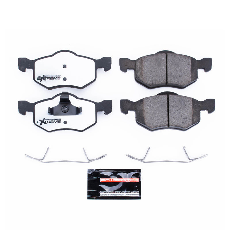 Power Stop 01-07 Ford Escape Front Z36 Truck & Tow Brake Pads w/Hardware Brake Pads - Performance PowerStop
